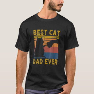 Bester Katzenvater Aller Zeiten Ee Katzenpapa Vat T-Shirt