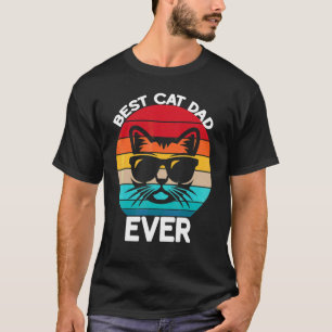 Bester Katzenvater aller Zeiten Katze Vatertag 1 T-Shirt