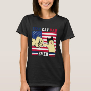 Bester Katzenvater aller Zeiten Vater Vater-Tag Va T-Shirt