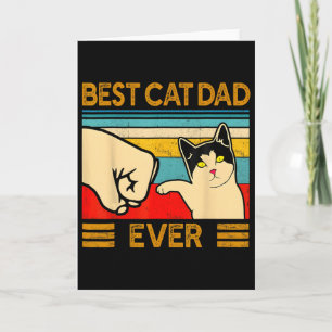 Bester Katzenvater Allerlei Vatertagsgeschenk Katz Karte