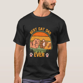Bester Katzenvater Allerwetter Vatertag Kittenlieb T-Shirt