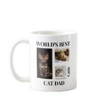 Bester Katzenvater der Welt - Personalisiertes Nam