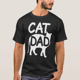 Bester Katzenvater des Mannes zum Vatertag Männer  T-Shirt
