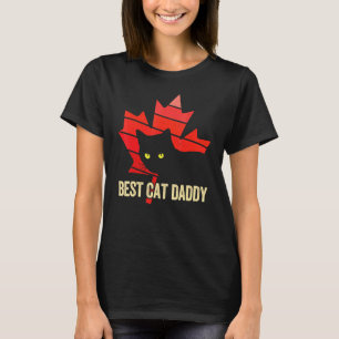 Bester Katzenvater Kanadischer Ahorn Frohen Kanada T-Shirt