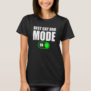 Bester Katzenvater-Modus Ein Bester Katzenvater- T-Shirt