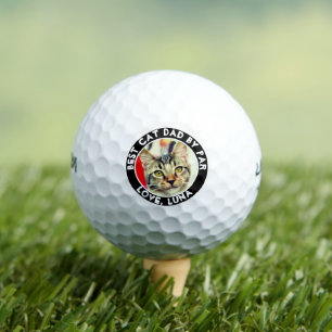 Bester Katzenvater Par-für-Photo Süßes Haustier Golfball