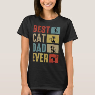 Bester Katzenvater überhaupt Aktives Kostüm Vatert T-Shirt