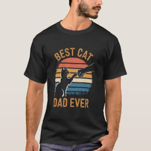 Bester Katzenvater überhaupt, bump fist, Katzenpap T-Shirt