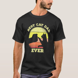 Bester Katzenvater überhaupt Katze Vatertag 2 T-Shirt
