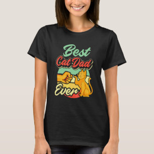 Bester Katzenvater überhaupt Katze Vatertag 46 T-Shirt