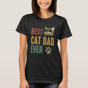Bester Katzenvater überhaupt Katzenpapa T-Shirt