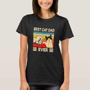 Bester Katzenvater überhaupt Katzenpapa Vatertag T-Shirt