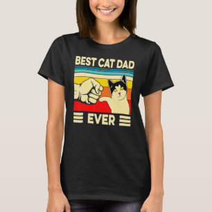 Bester Katzenvater überhaupt Katzenpapa Vatertag T-Shirt
