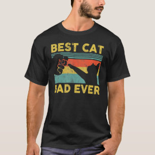Bester Katzenvater überhaupt Katzenpapa Vatertag T-Shirt