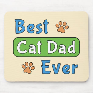 Bester Katzenvater überhaupt Mousepad