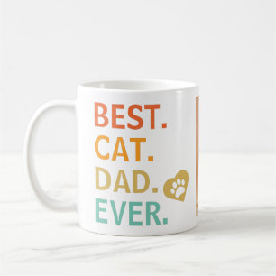 Bester Katzenvater überhaupt Personalisierter Foto Kaffeetasse