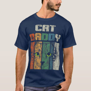 Bester Katzenvater überhaupt, Retro Vatertag, Vint T-Shirt