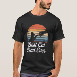 Bester Katzenvater überhaupt, stoß die Faust, Dadd T-Shirt
