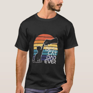 Bester Katzenvater überhaupt, stoße Faust Daddy Vi T-Shirt