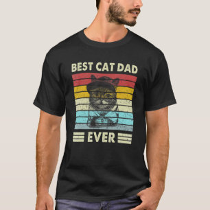 Bester Katzenvater überhaupt Süßer Katzenliebhaber T-Shirt