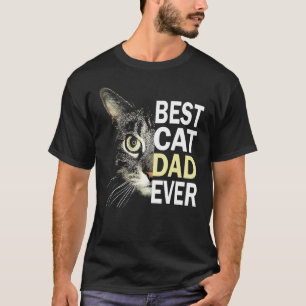 Bester Katzenvater überhaupt T- Katzenpapa Vate T-Shirt