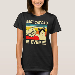 Bester Katzenvater überhaupt T- Katzenpapa Vaterta T-Shirt