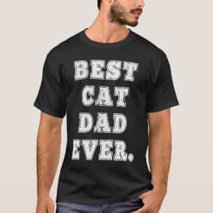 Bester Katzenvater überhaupt vintage für Katze und T-Shirt