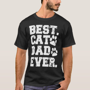 Bester Katzenvater überhaupt Vintage-Katze Vate T-Shirt