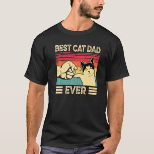 Bester Katzenvater überhaupt  Vintage-Katzen   3 T-Shirt