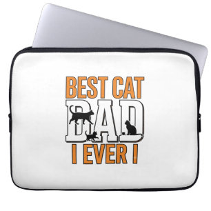 Bester Katzenvater überhaupt Vintage Katzenvater-S Laptopschutzhülle
