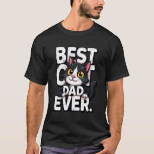 Bester Katzenvater Vintage T-Shirt Lustiger Katzen