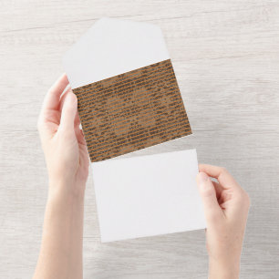 Bester Kauf Abriss-RSVP: Personalisierte All-In-On All In One Einladung