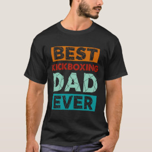 Bester Kickbox-Vater aller Zeiten Lustiger Kickbox T-Shirt