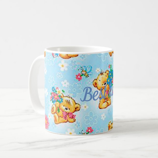 Bester Kind Kaffeetasse (Vorderseite Links)