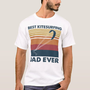 Bester Kitesurfing-Vater je T-Shirt