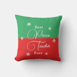 Bester Klavierlehrer Piano Foto Kissen