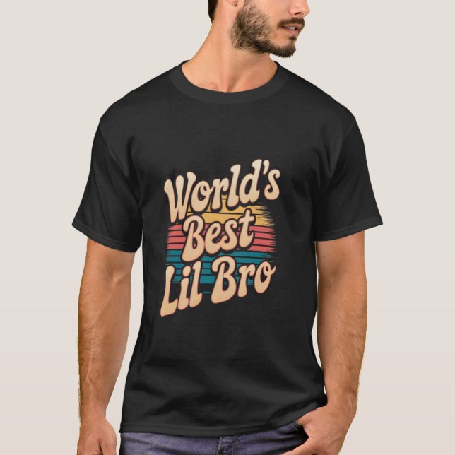 Bester kleiner Bruder der Welt T-Shirt (Vorderseite)