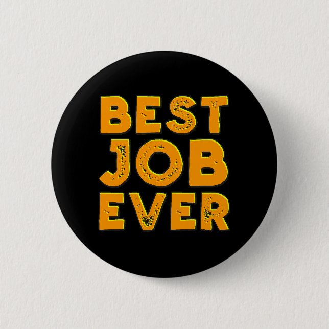 Bester Knopf des Jobs überhaupt Button (Vorderseite)