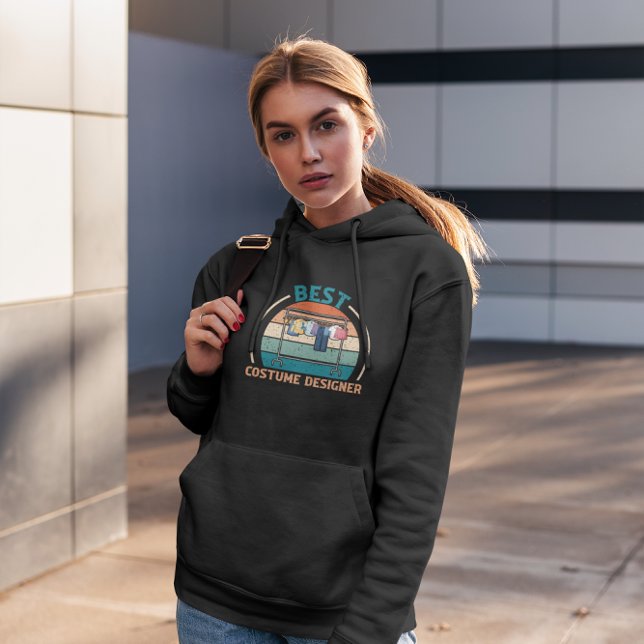 Bester Kostümdesigner - Retro Hoodie (Von Creator hochgeladen)