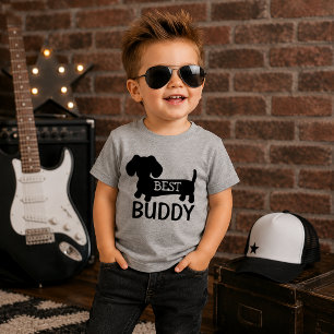 Bester Kumpel Dachshund Toddle Tee Doxie Geschenk