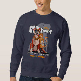 Bester Kumpel (Dunkelmodus) | Männer Sweatshirt