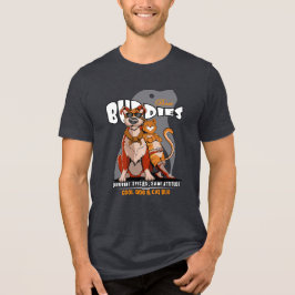 Bester Kumpel (Dunkelmodus) | Männer Tri-Blend Shirt