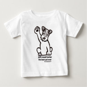 Bester Kumpel Jack-Russells Baby T-shirt