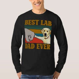 Bester Lab Dad jemals Gelber Labrador Retriever Bu T-Shirt