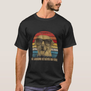Bester Labrador Retriever Dad Ever Vintage Lab T-Shirt