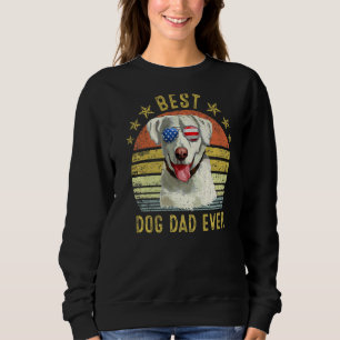 Bester Labrador Retriever Vater je Vintager Hund Sweatshirt