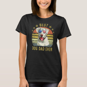 Bester Labrador Retriever Vater je Vintager Hund T-Shirt