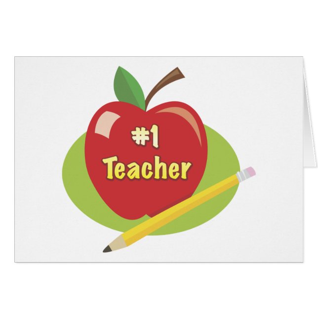 Bester Lehrer (Vorderseite (Horizontal))