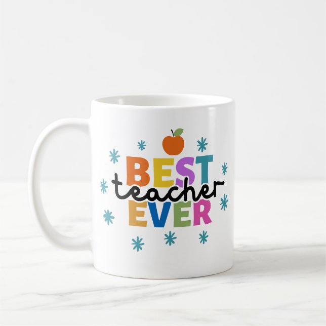 BESTER LEHRER ALLE ZEIT KAFFEETASSE (Links)