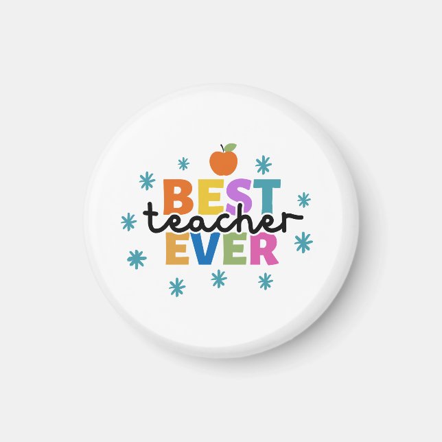BESTER LEHRER ALLE ZEIT MAGNET (Vorne)